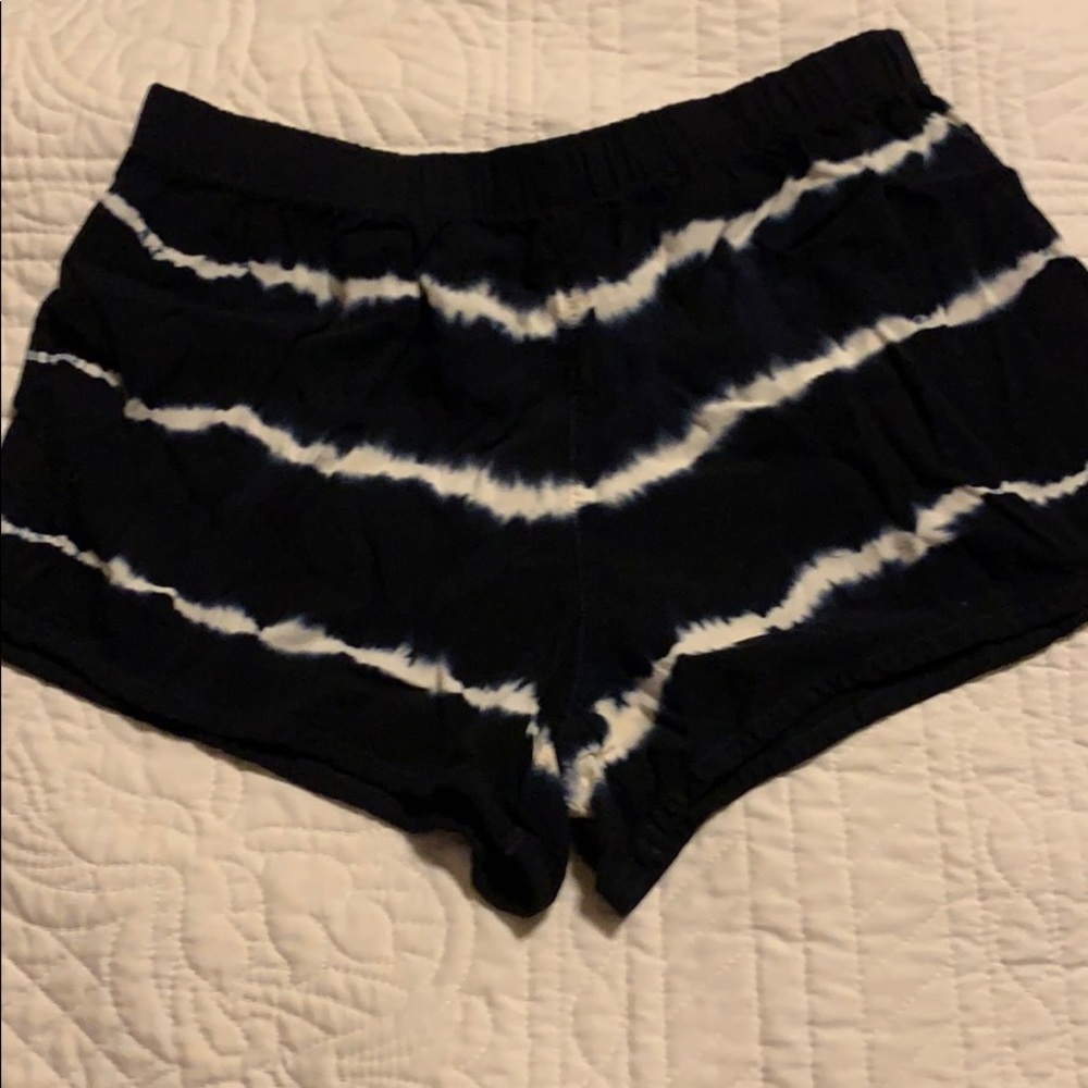 Forever 21 size small black tie dyed shorts.